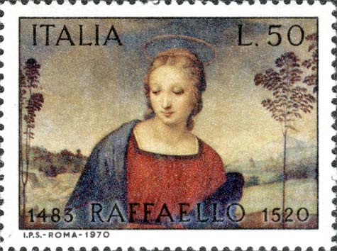 A Palazzo Pilati una mostra di bolli dedicata a Raffaello