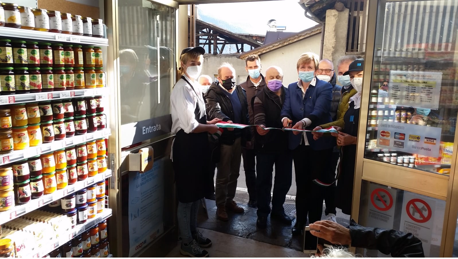 Vallate Solandre, inaugurato a Peio il nuovo punto vendita 