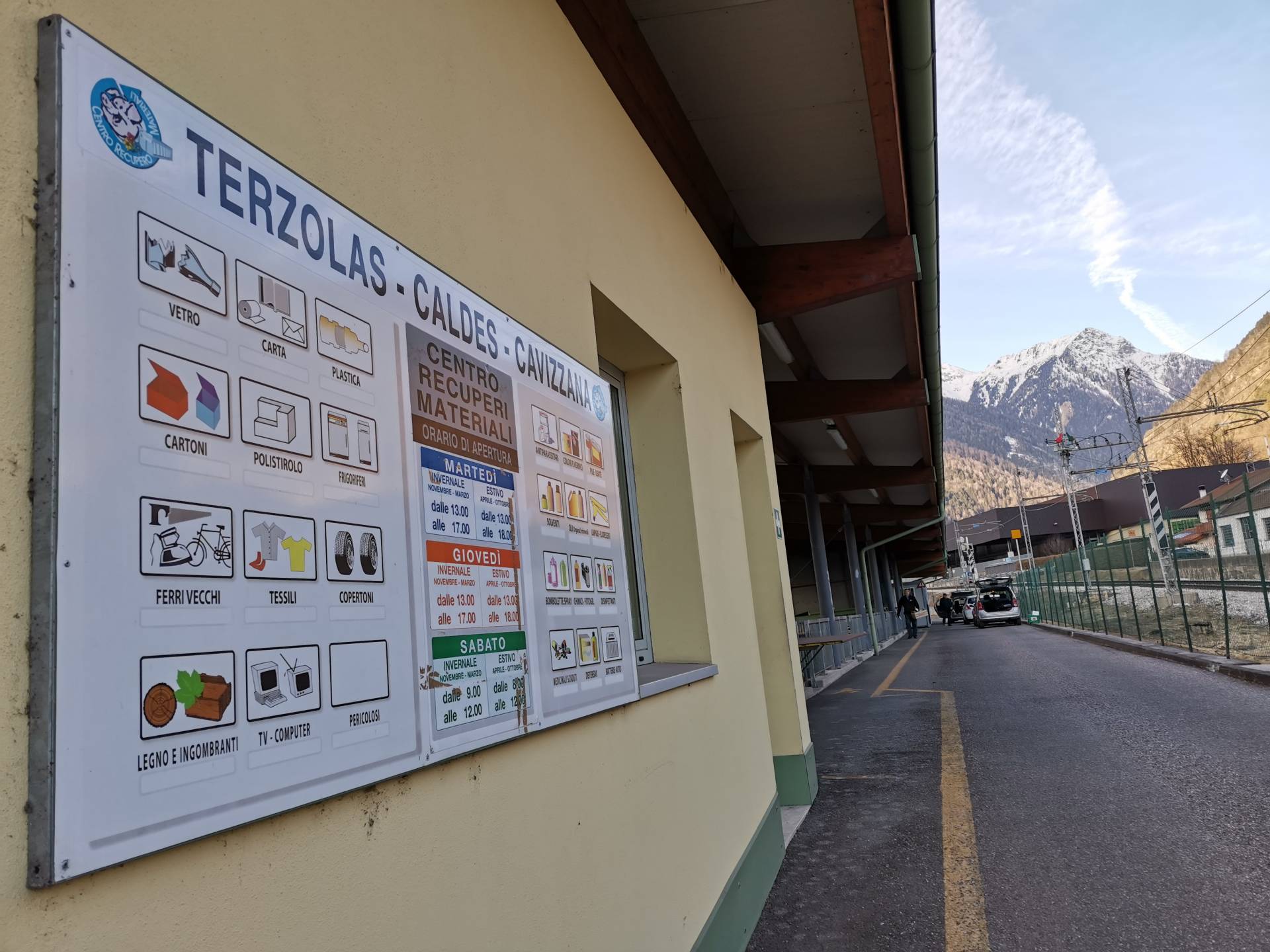 Riaprono temporaneamente i Centri Raccolta della Val di Sole