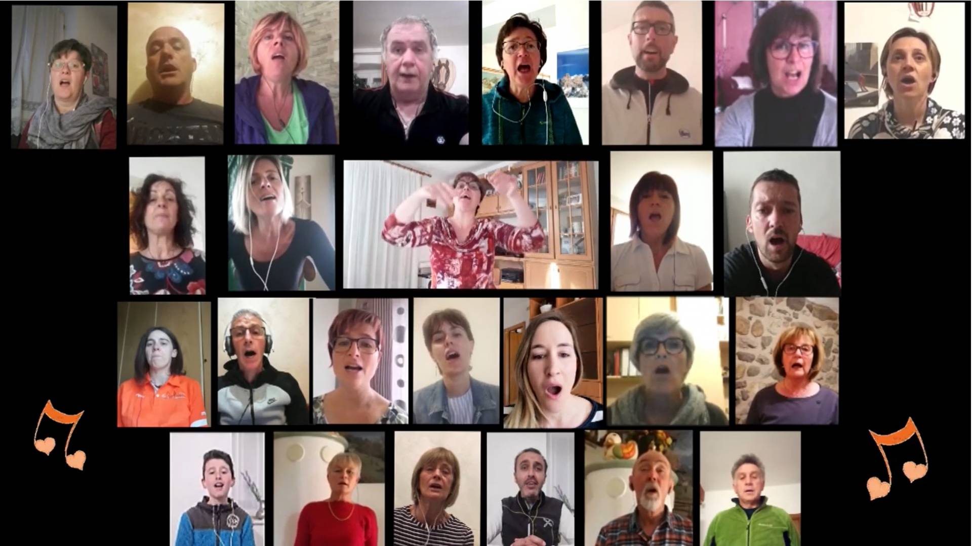 La festa della vita del Coro Audiemus