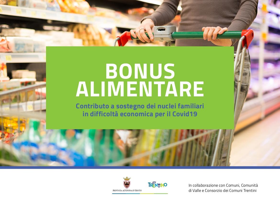 Bonus alimentare: istruzioni per l'uso