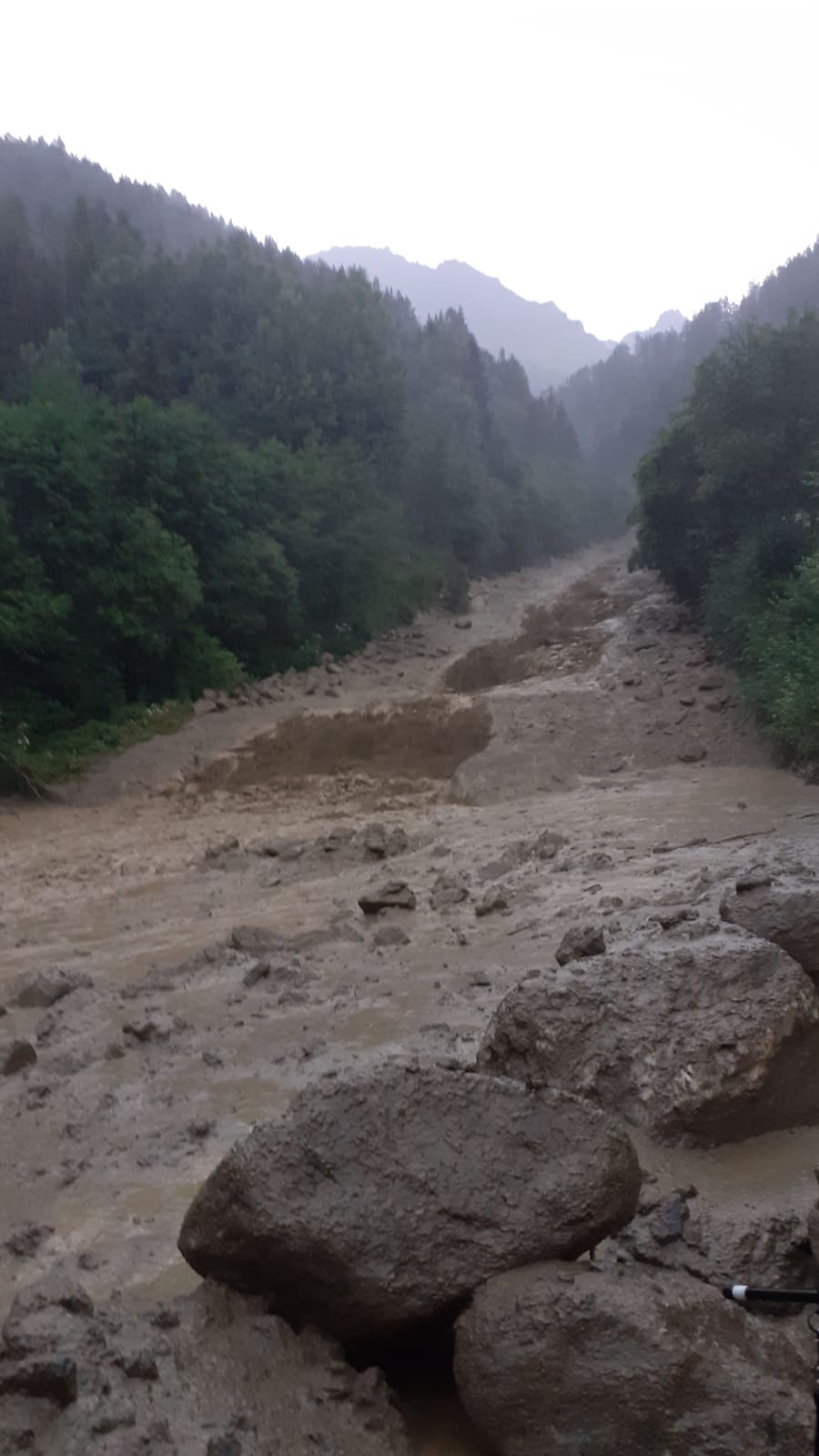 Il maltempo sferza la Val di Peio