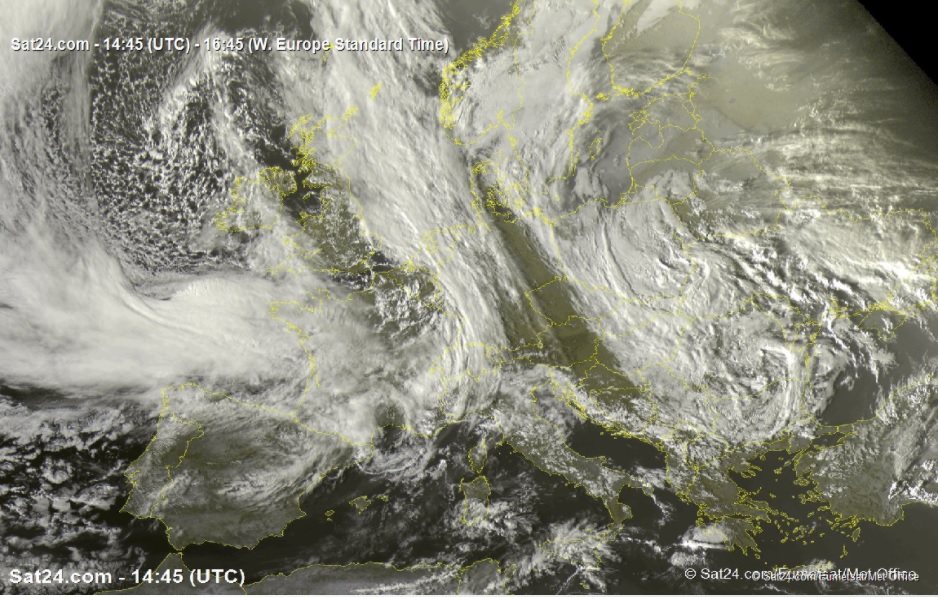 Maltempo nel fine settimana