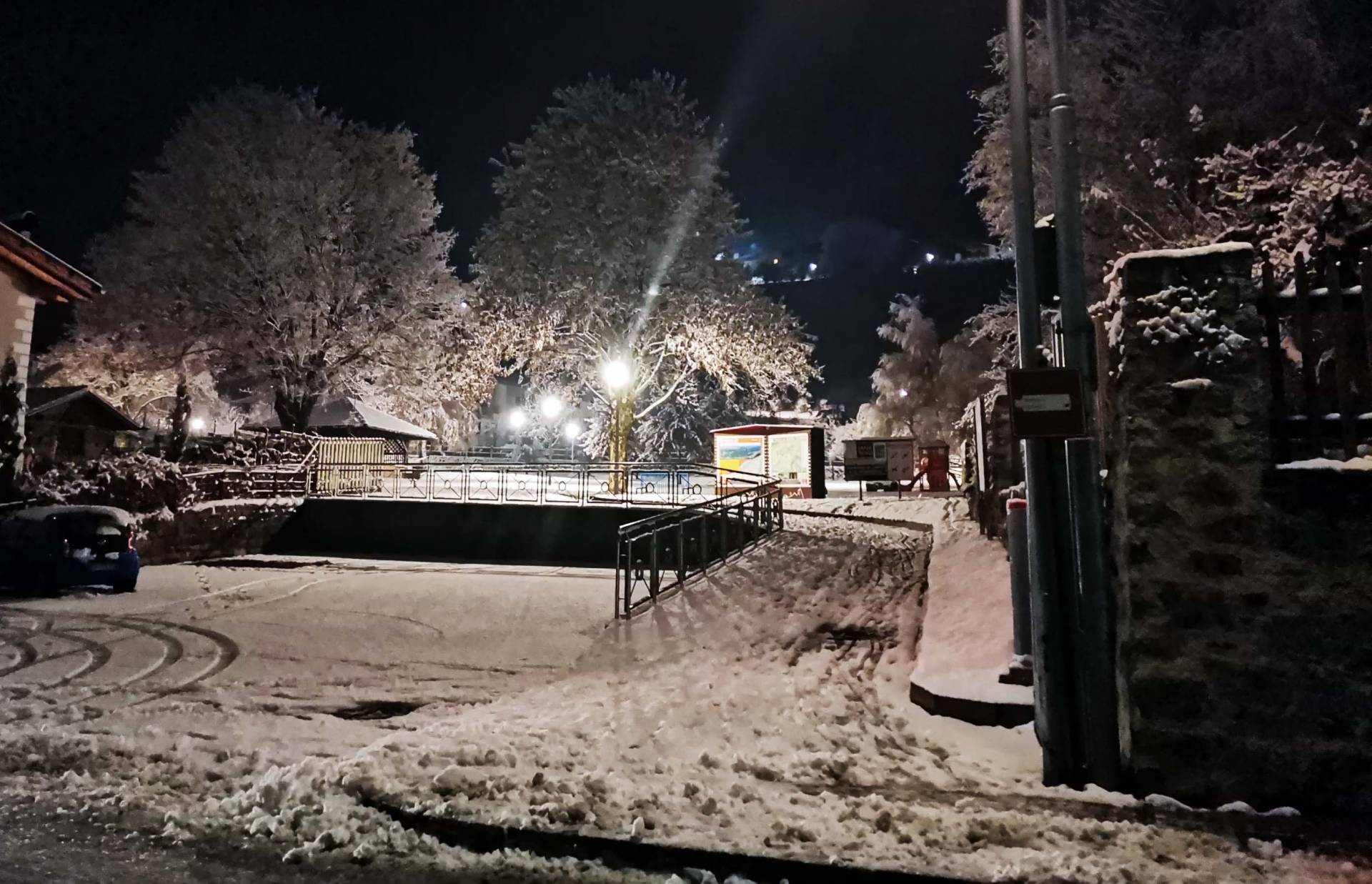 Neve nel fine settimana