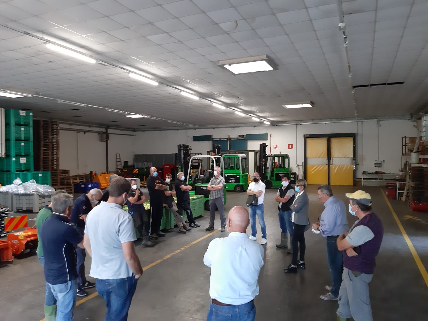 Violenta grandinata, perso il 60% della produzione   