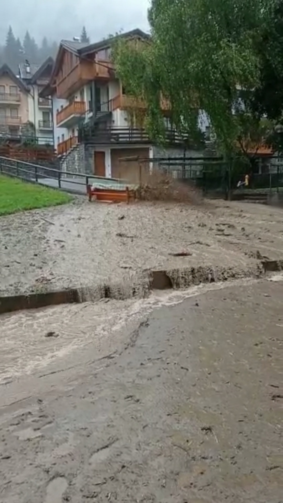 In Val di Sole i danni del maltempo