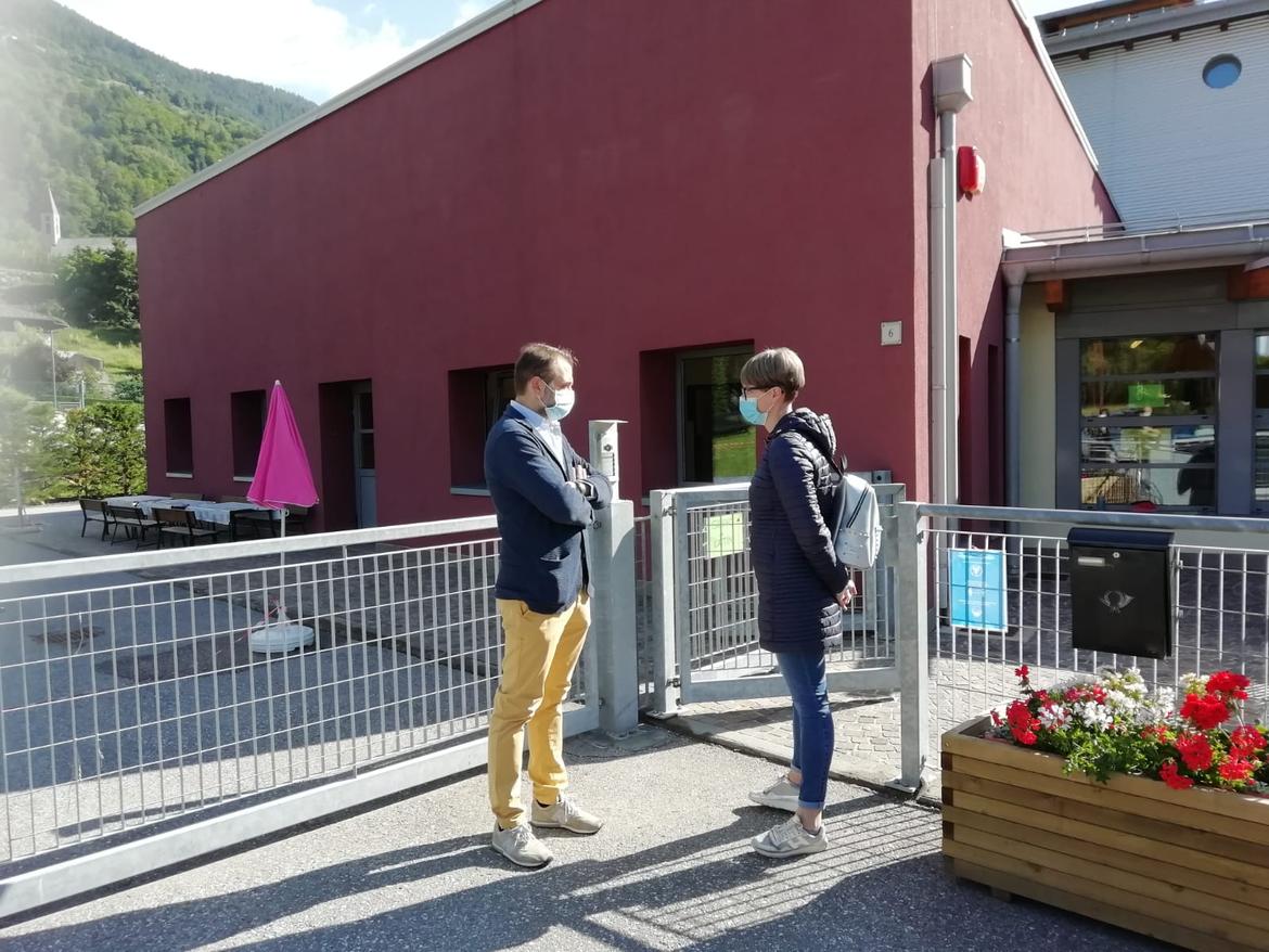 Scuola dell'infanzia riaperta per i bambini di Monclassico