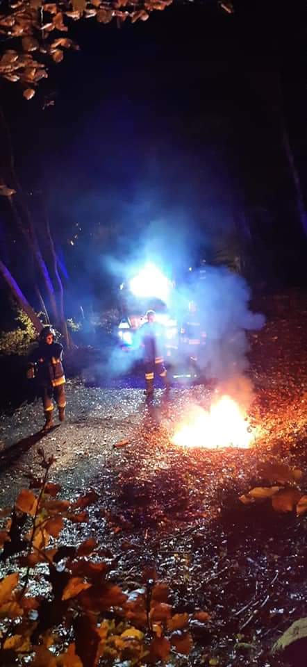 Brucia le immondizie, arrivano i vigili