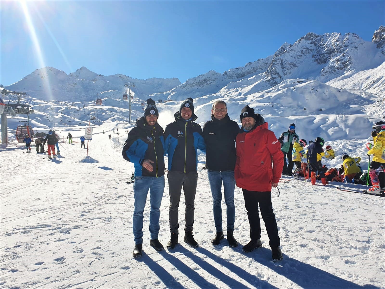 Tonale, tutti in pista