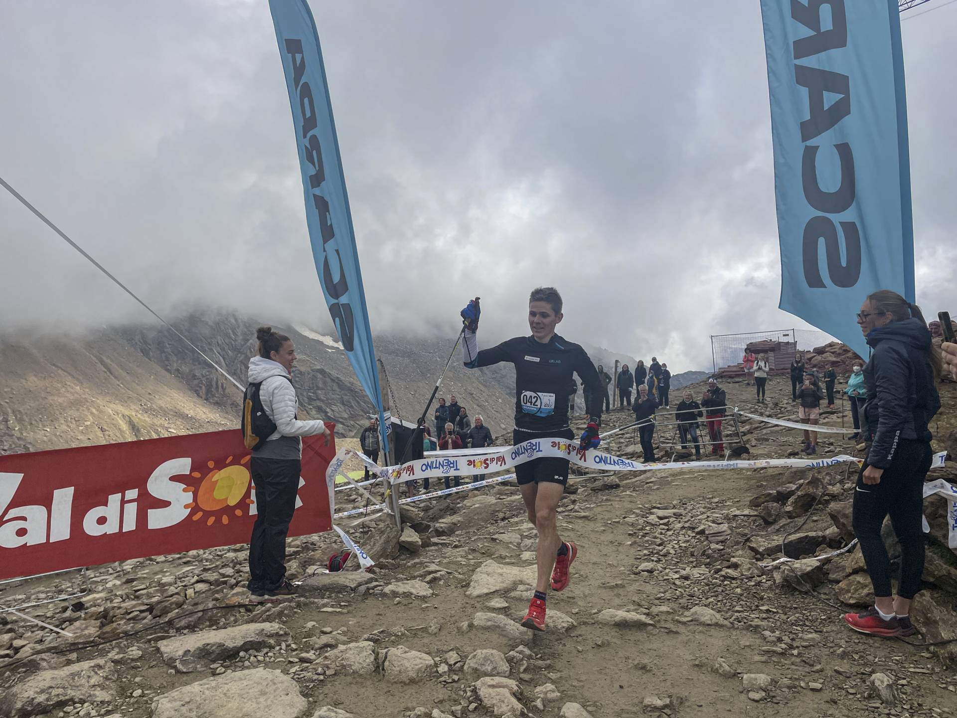  Davide Magnini domina il Vertical Pejo 3000