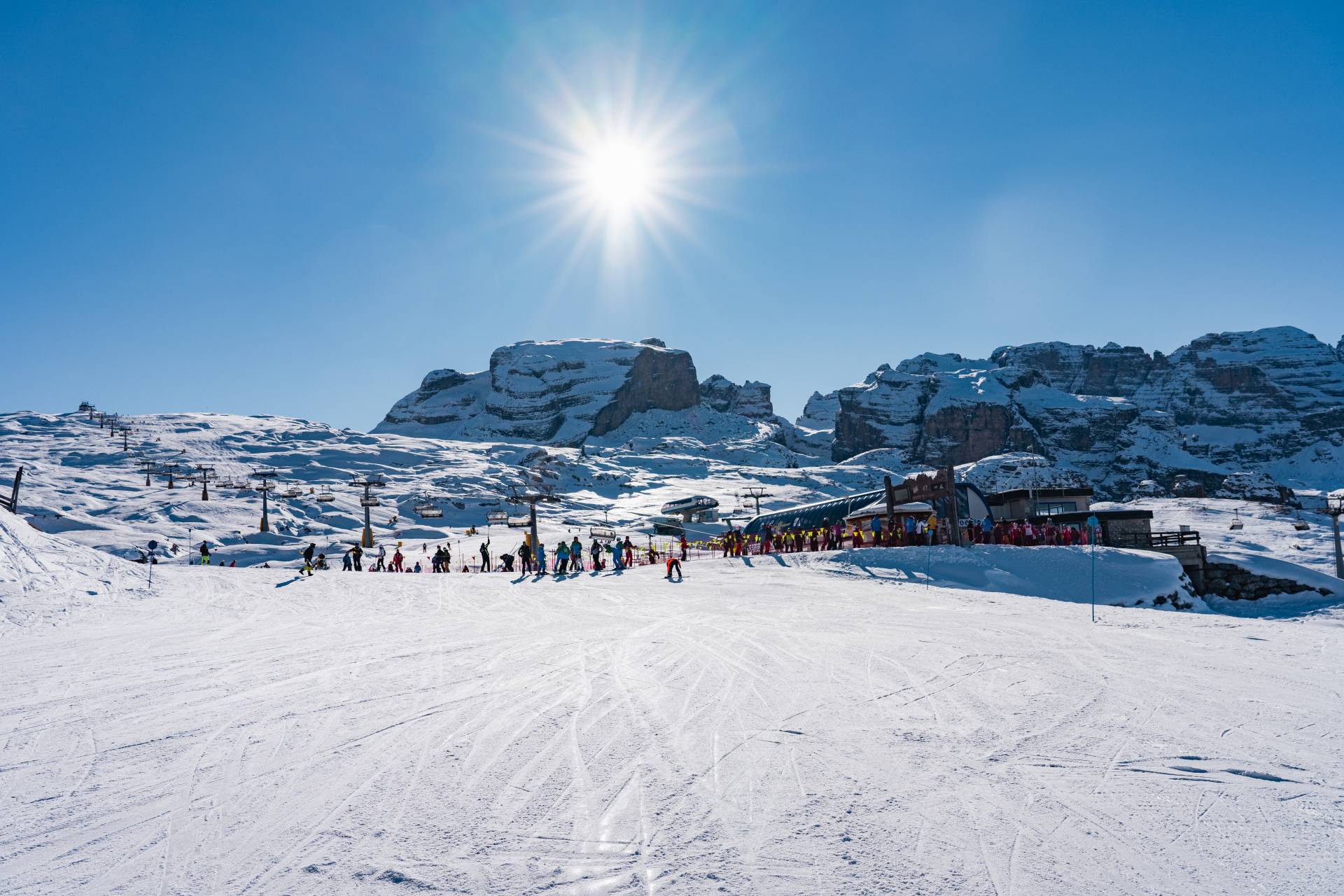 Si scia anche a Folgarida Marilleva e a Pinzolo