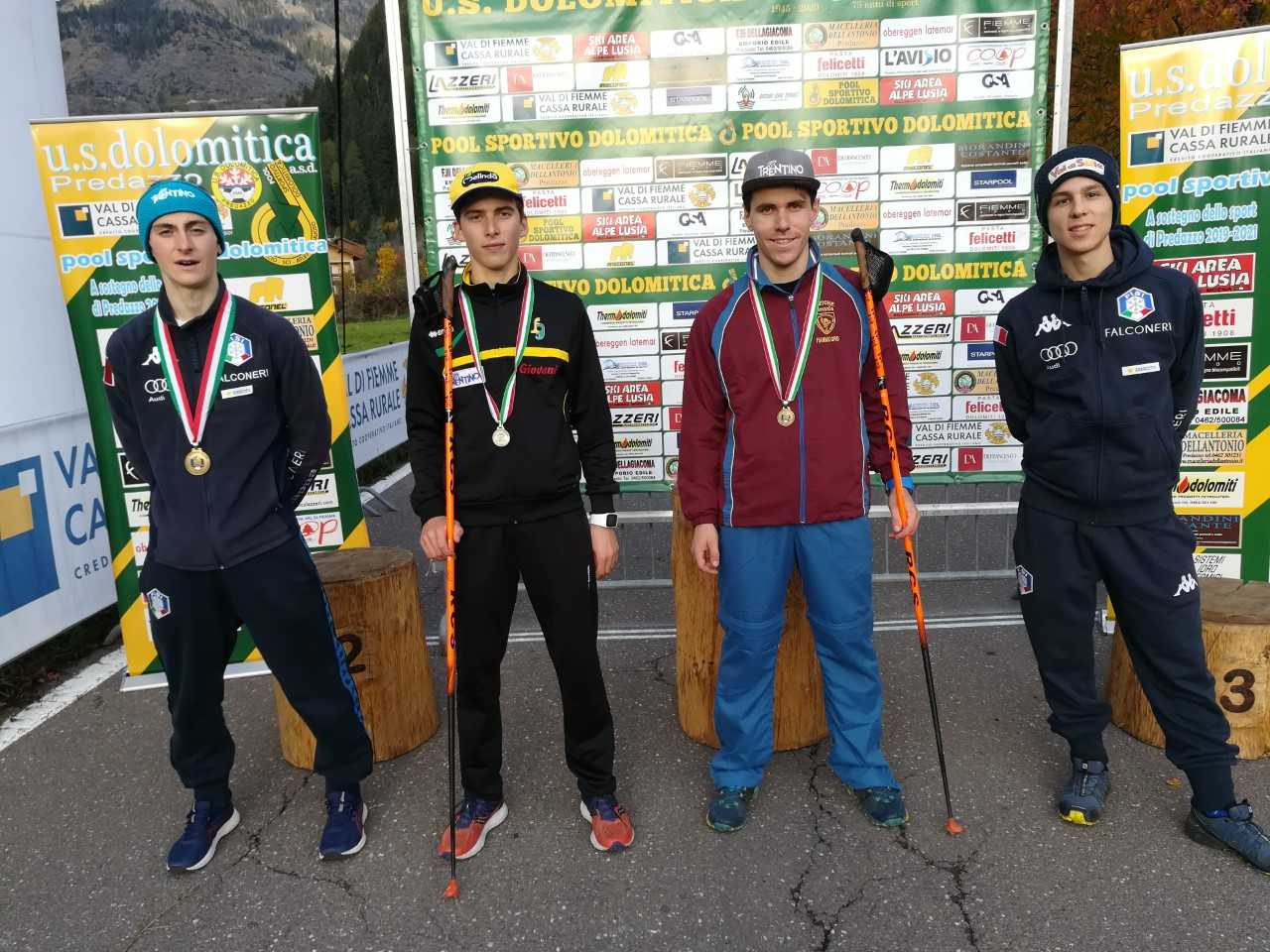 Distintivo d"oro della Fisi al Monte Giner