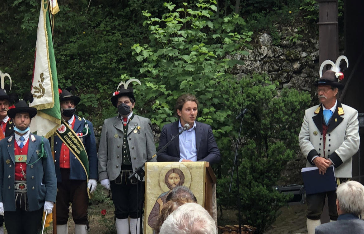 A San Romedio si ricorda Andreas Hofer