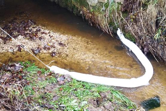 Nuovo episodio di inquinamento per il rio Moscabio