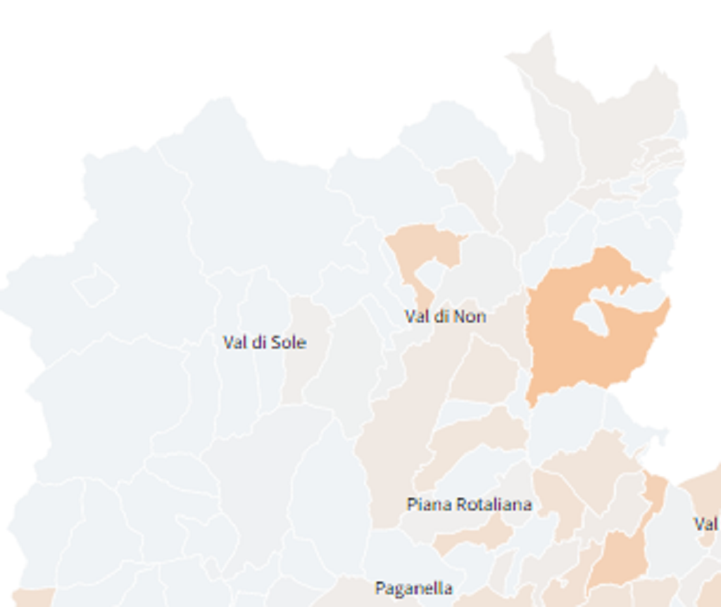 Covid19: boom di contagi a Predaia