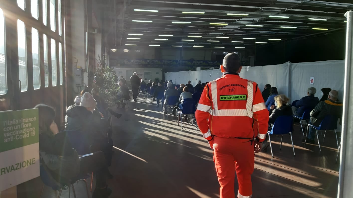 In Trentino al via la maratona vaccinale