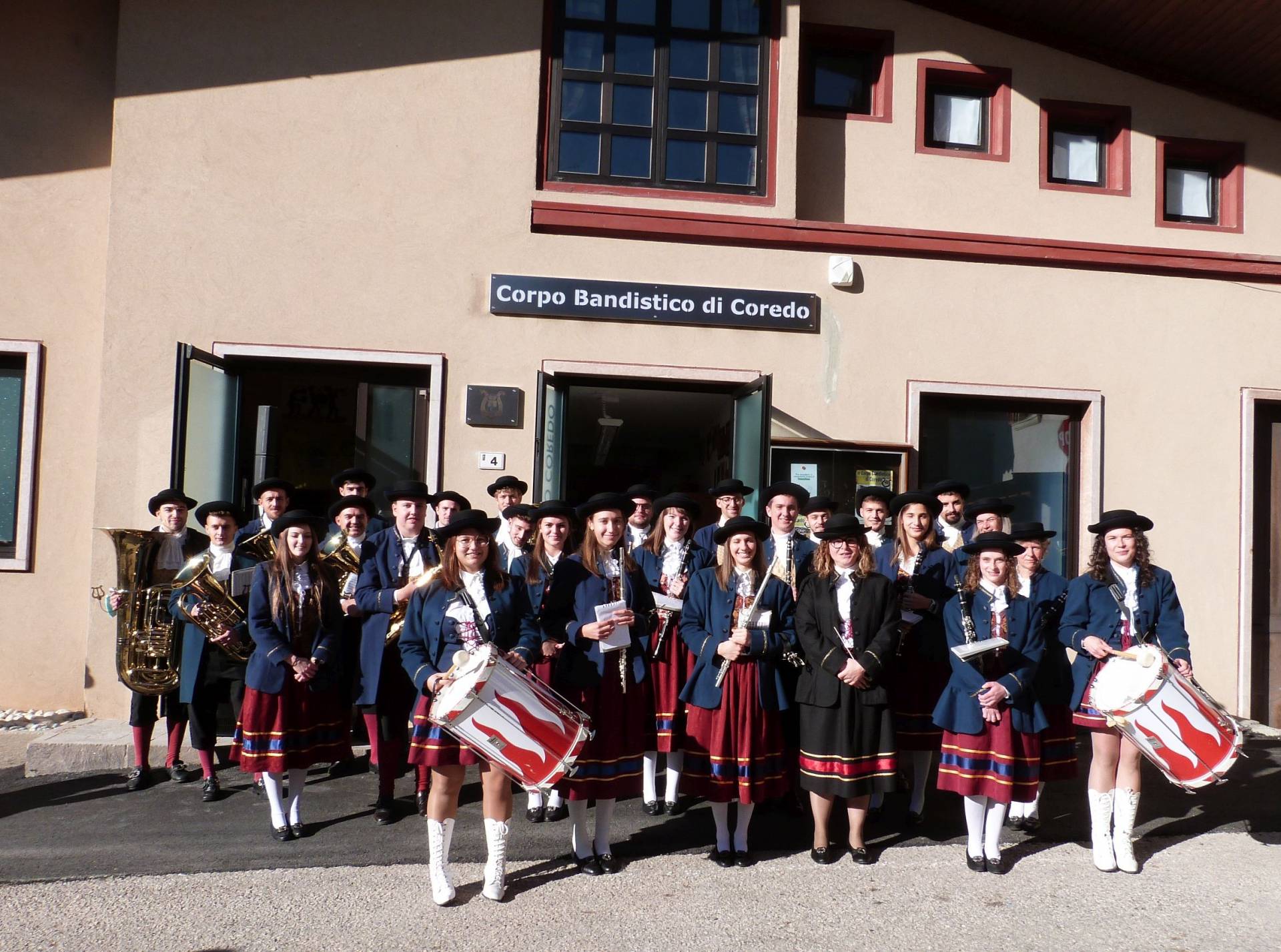 Coredo, inaugurata la nuova sede della Banda