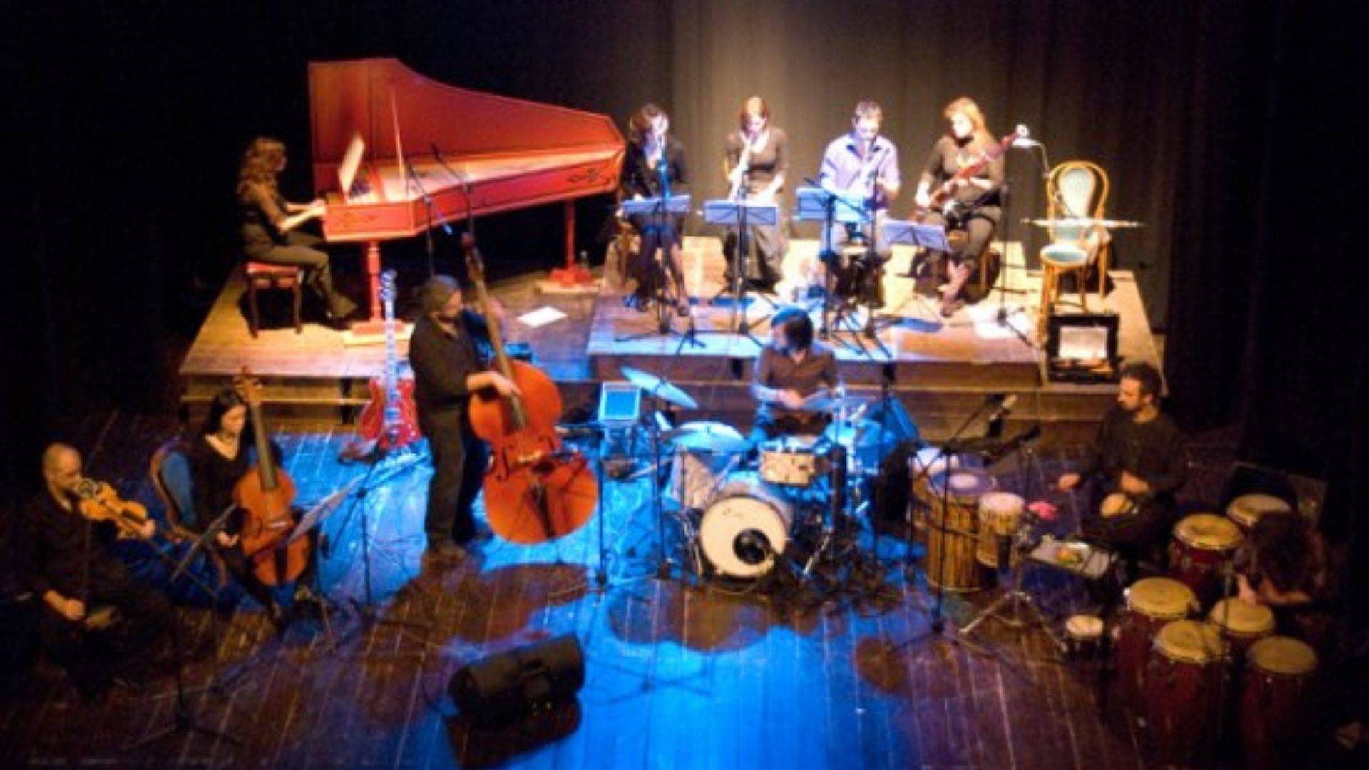 Allievi delle bande in concerto