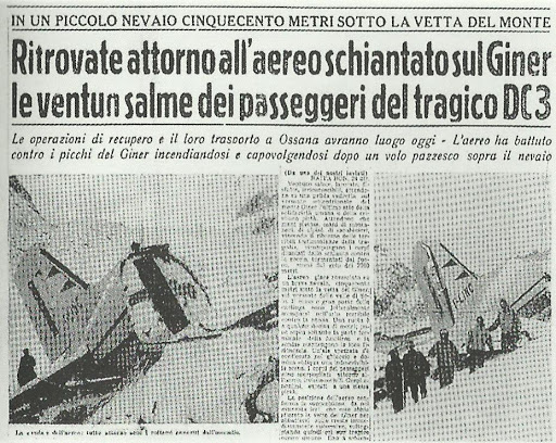 A teatro la sciagura del Giner