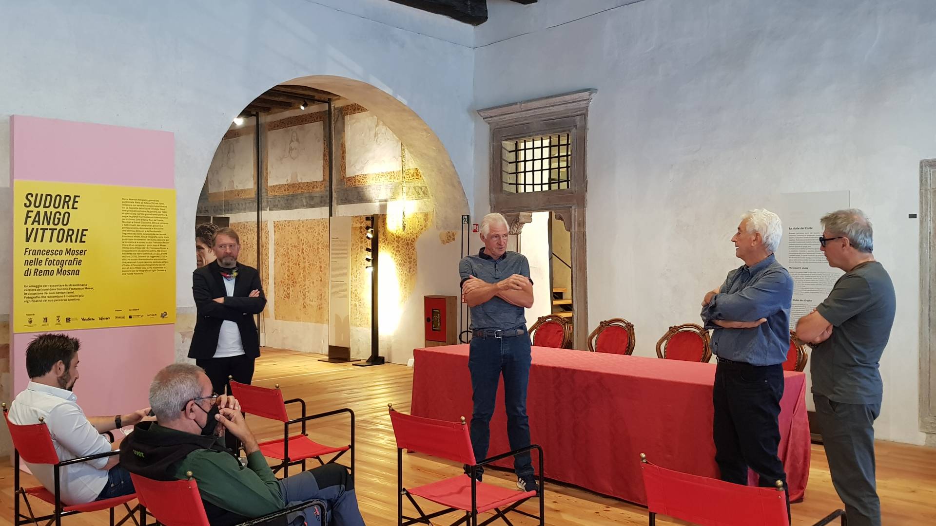 Sudore, fango, vittorie: inaugurata a Caldes la mostra omaggio a Moser