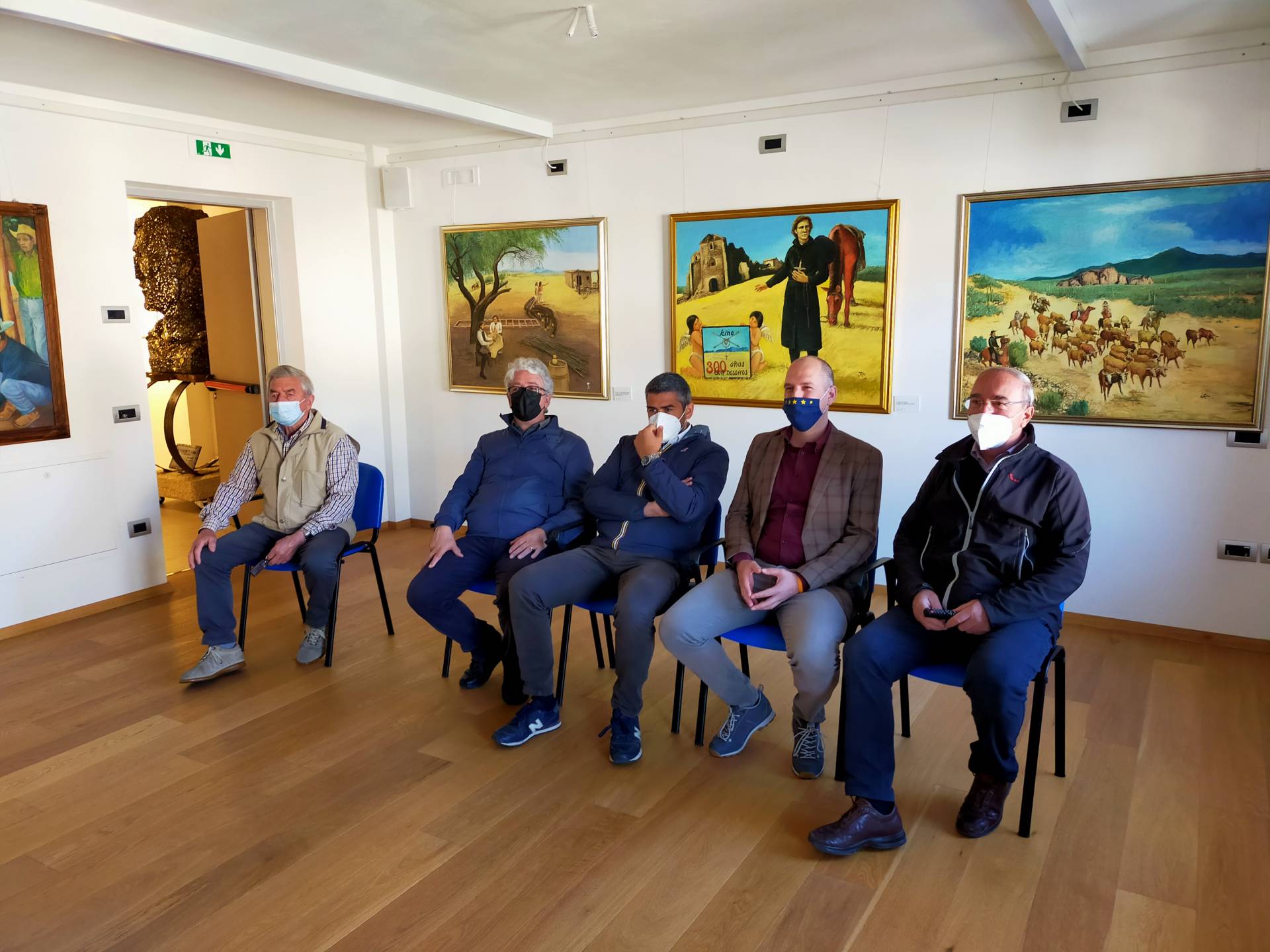 Fraccaro visita il museo di Padre Kino a Segno