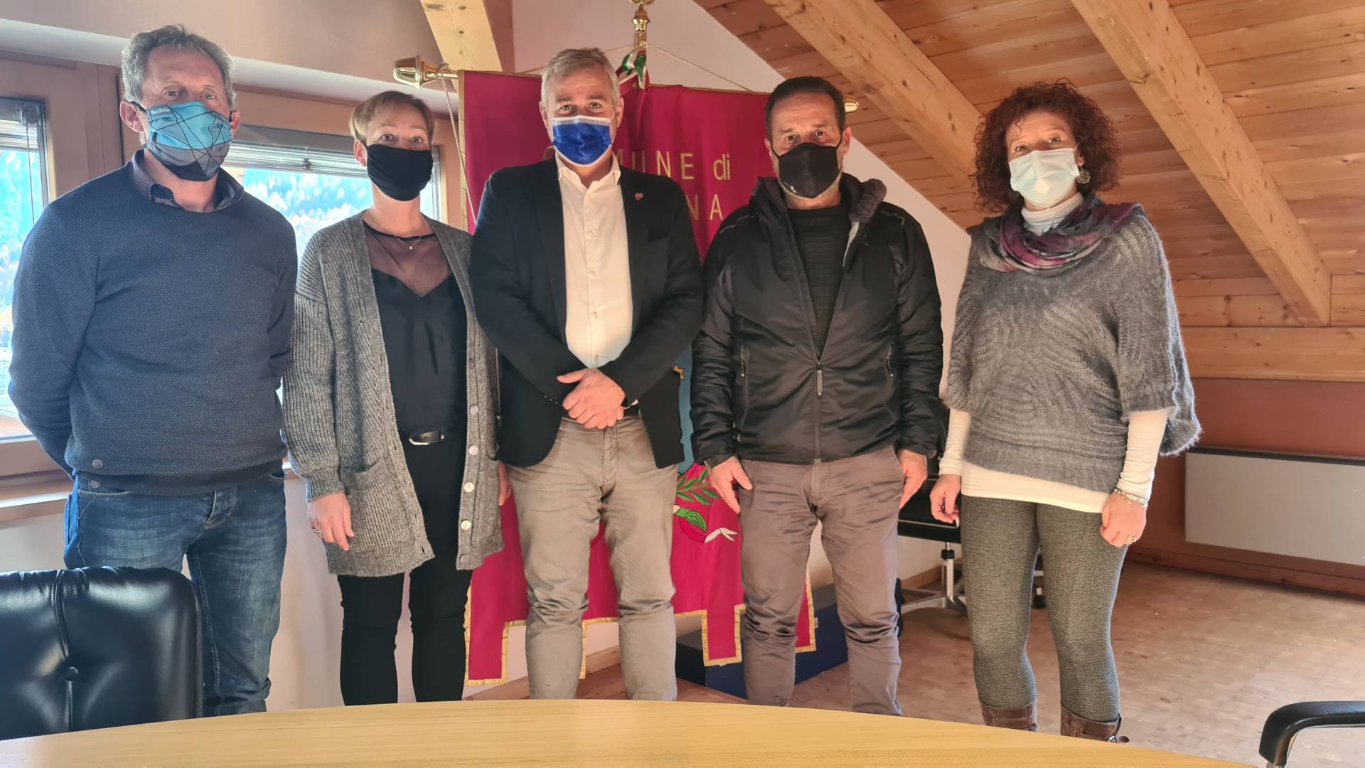 Il sindaco Redolfi e Ossanna sono per il super green pass