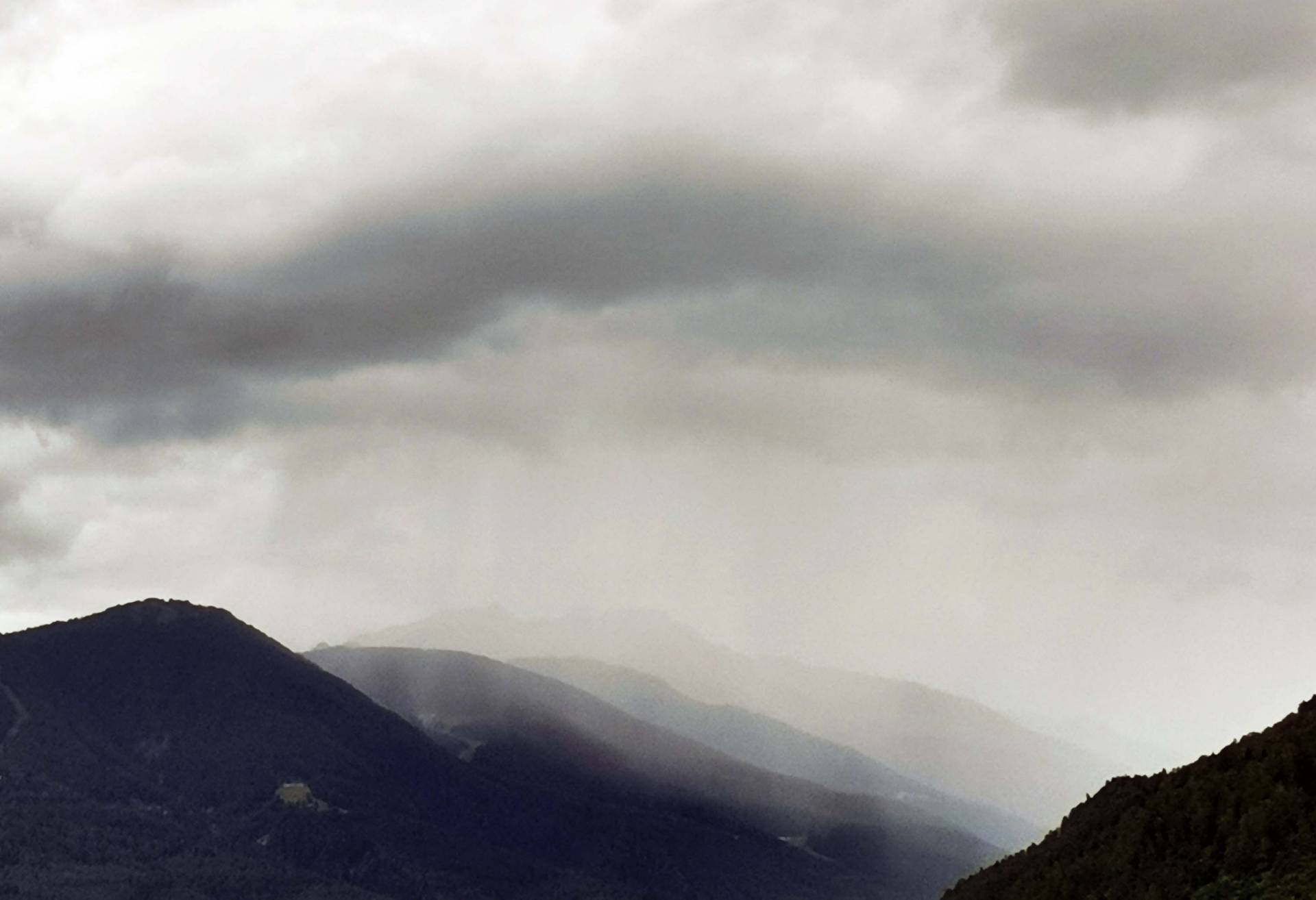 Un luglio molto piovoso e con temperature nella norma