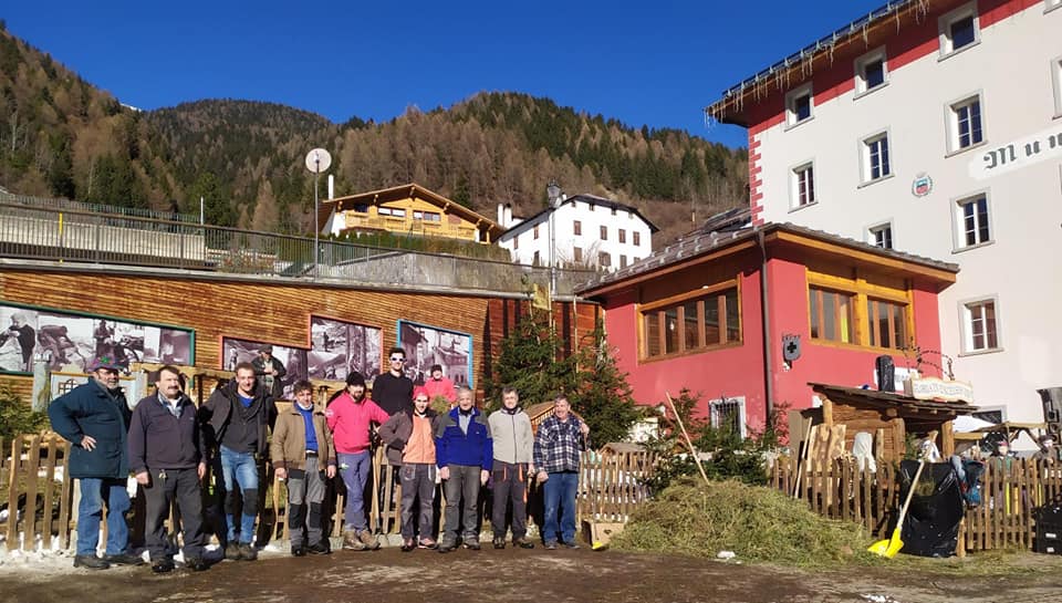 A Fraviano un presepe a grandezza naturale