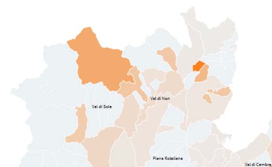 Covid19: nelle valli del Noce si contano 52 casi