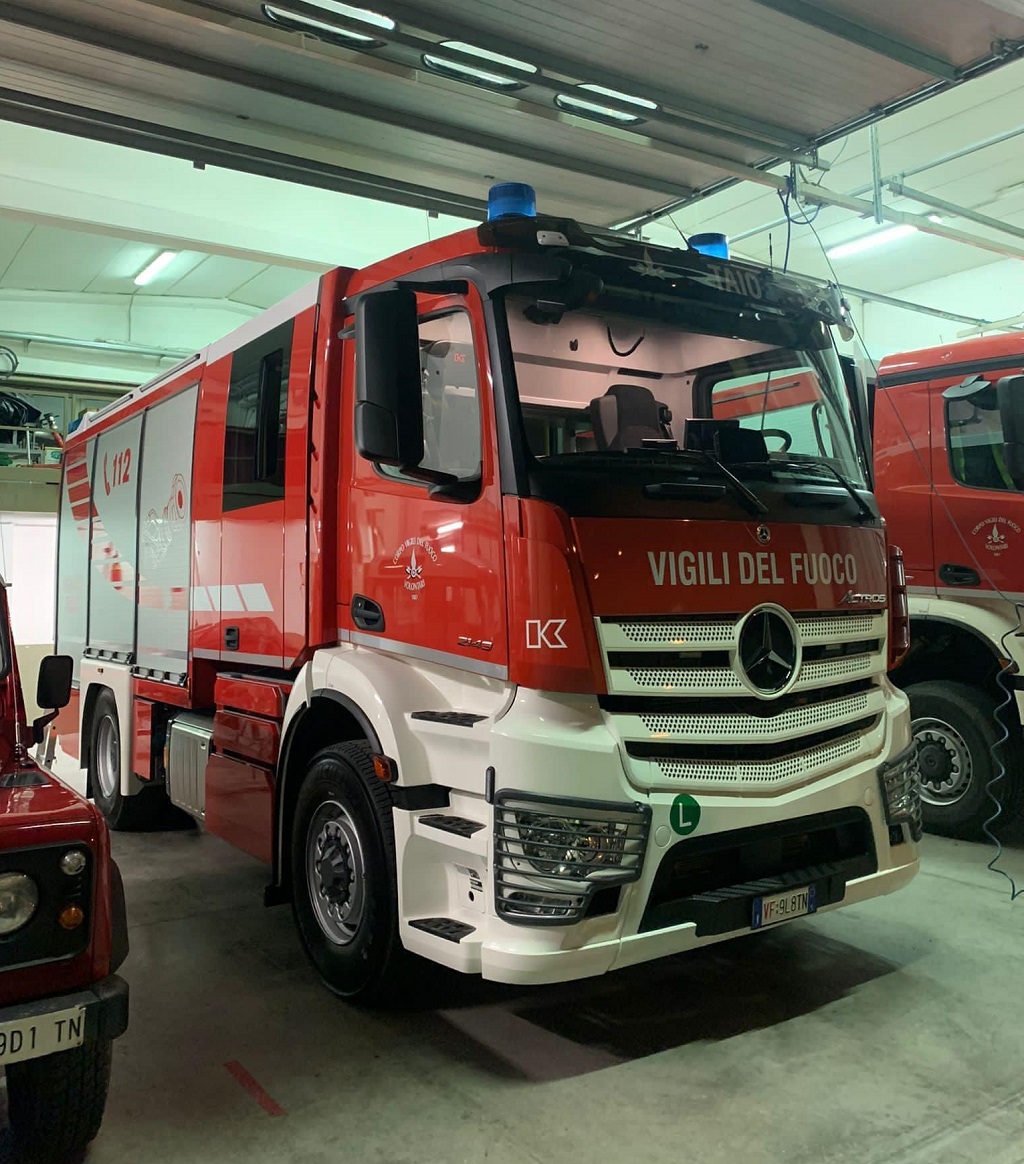 Una nuova APS per i pompieri di Taio