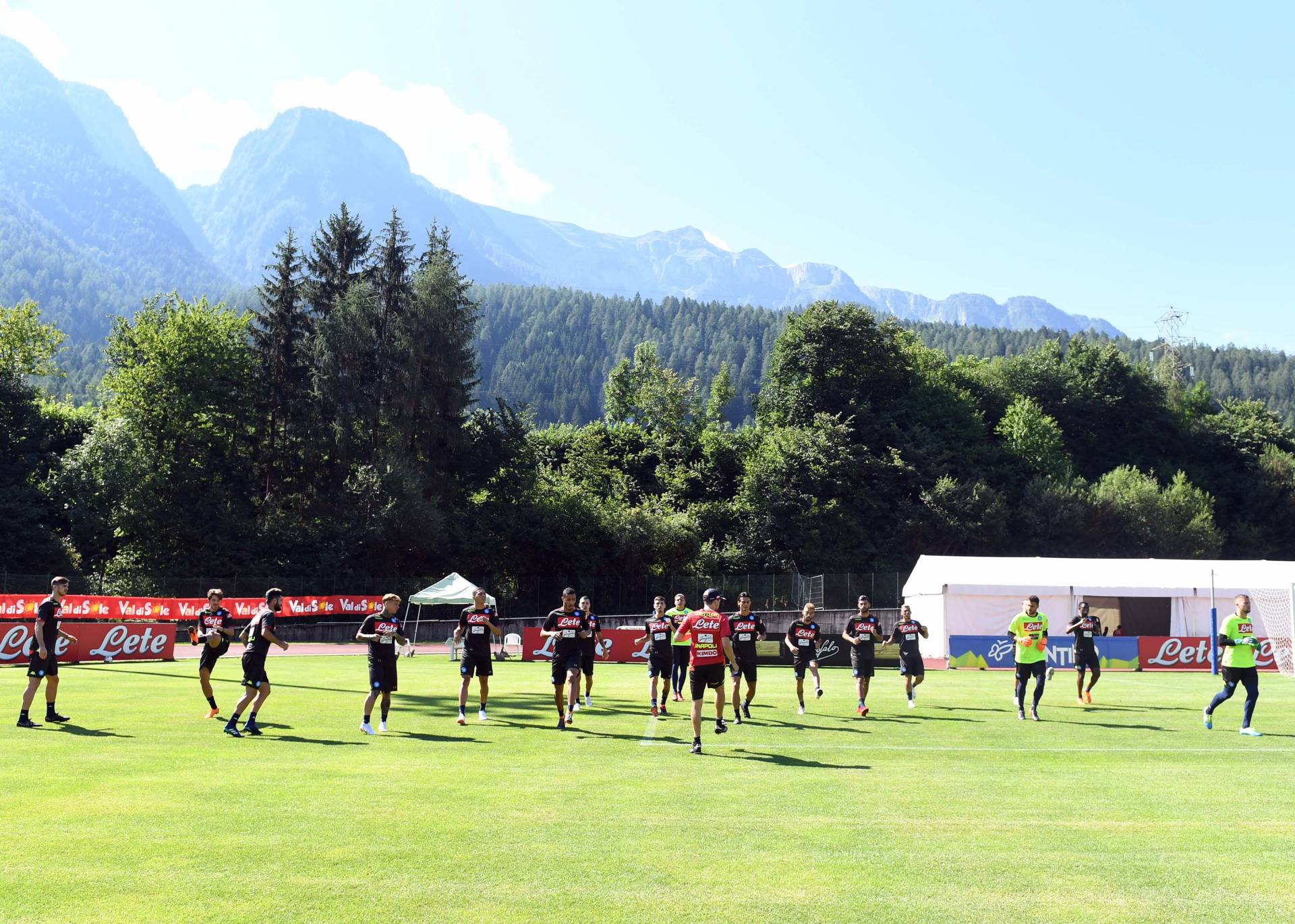 Il Napoli ritorna in Val di Sole
