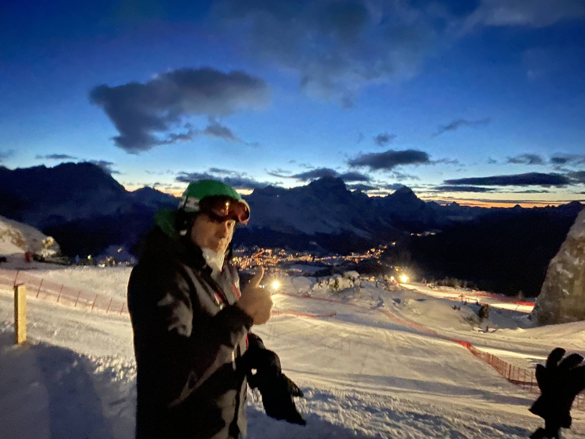 Un trentino ai Mondiali di Cortina
