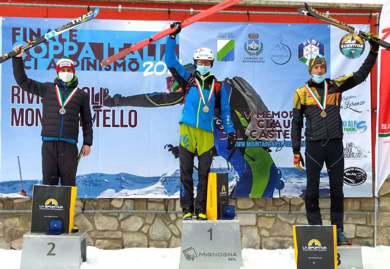 Davide Magnini campione italiano vertical