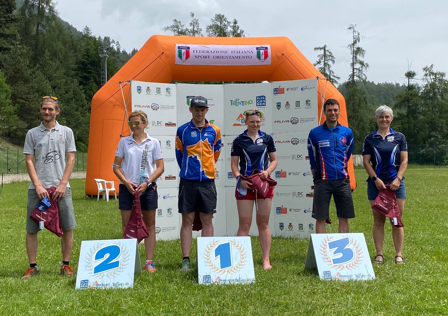 MTB-O, Dallavalle e Pecorari vincono la long in Val di Fiemme