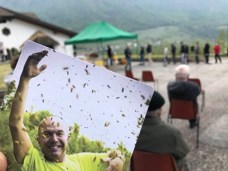 Andrea Paternoster, il giorno della commozione