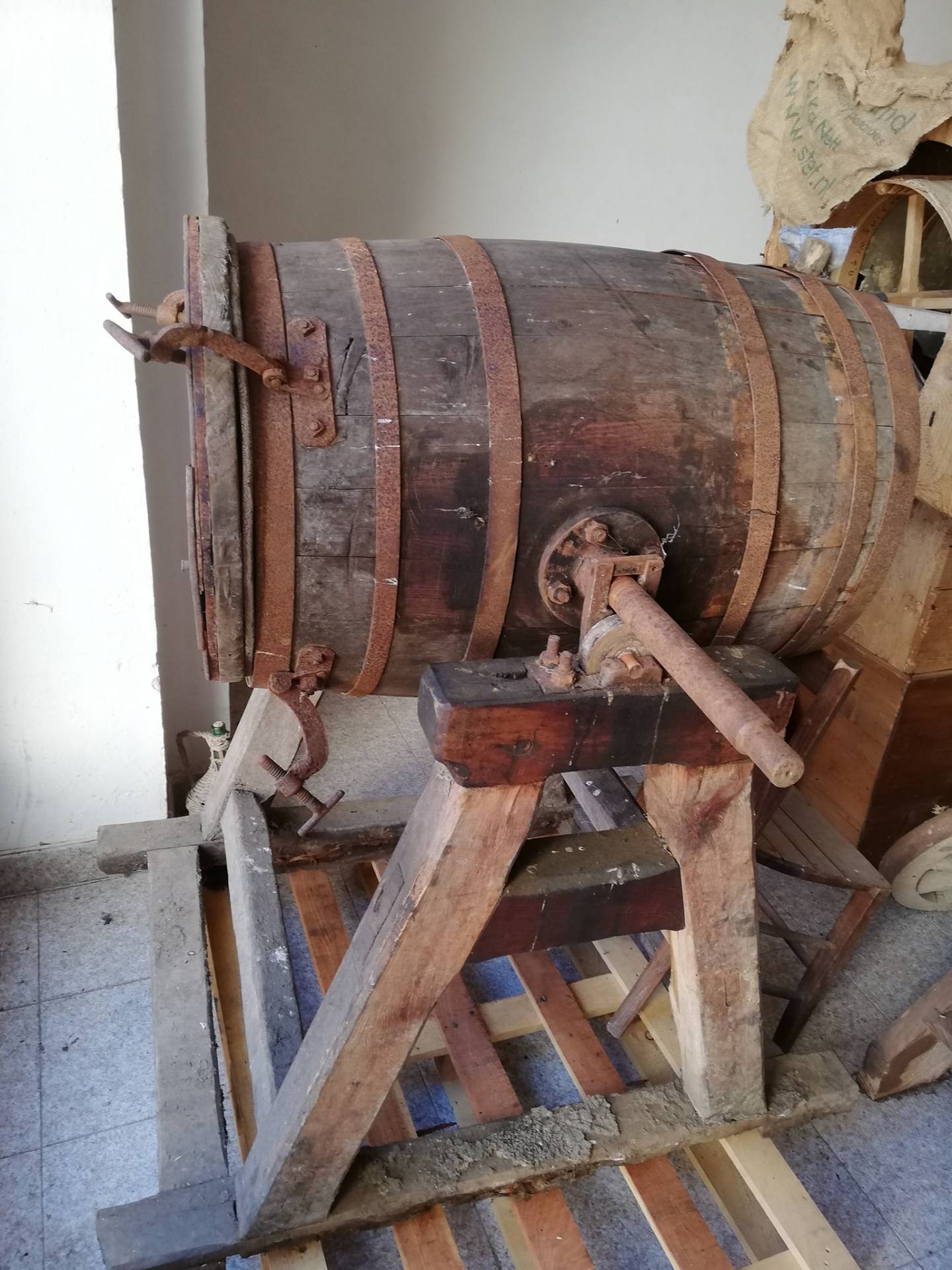 Rumo, sparita la storica zangola