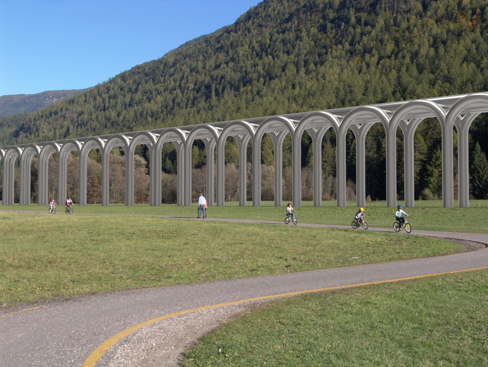 Con l'acqua viene gi&ugrave; di tutto