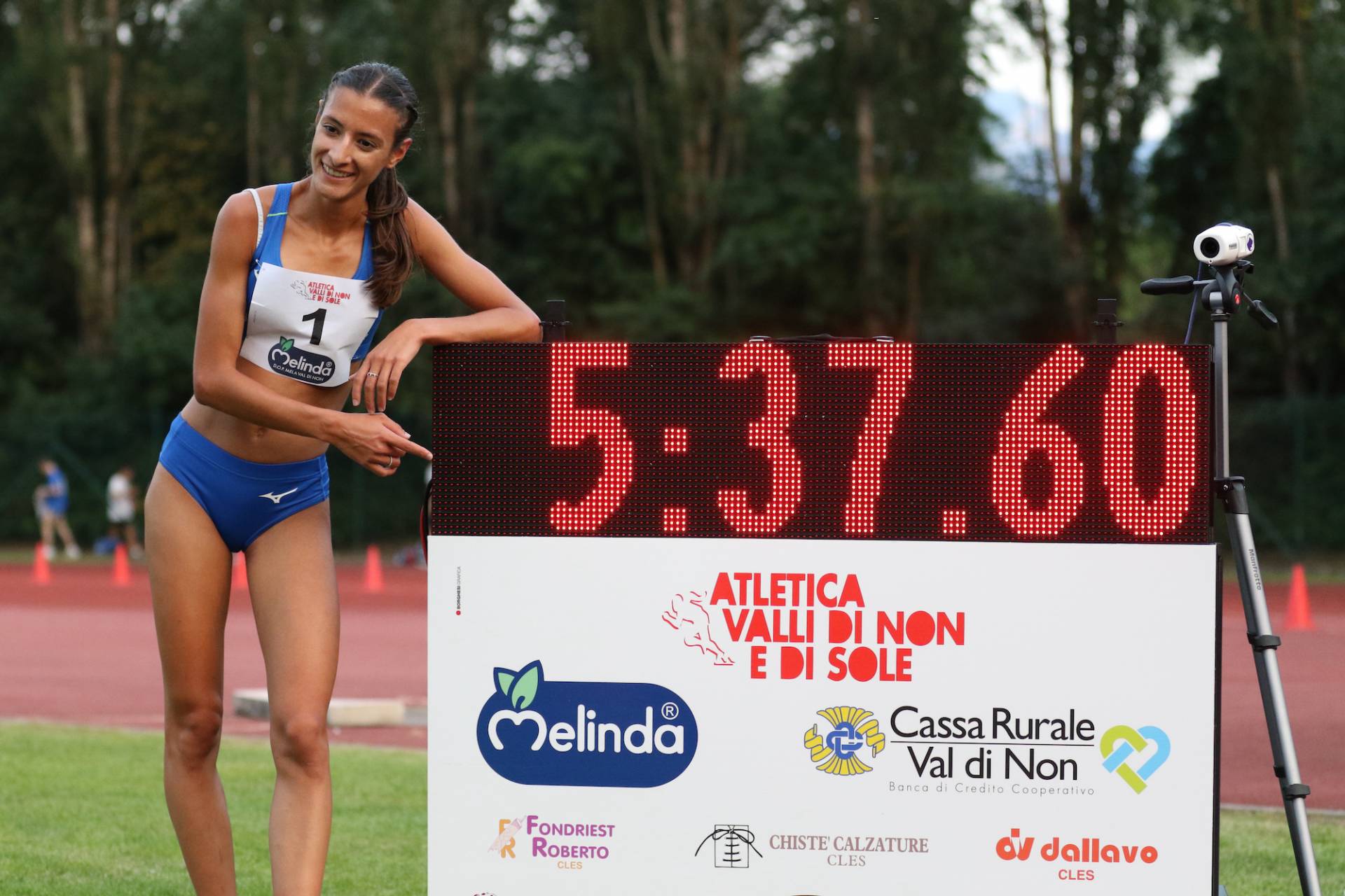 Super Nadia, al Meeting Melinda &egrave; da record