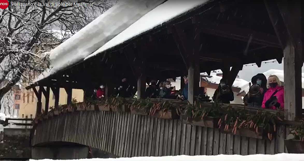 Pellizzano e la Val di Sole per Myanmar