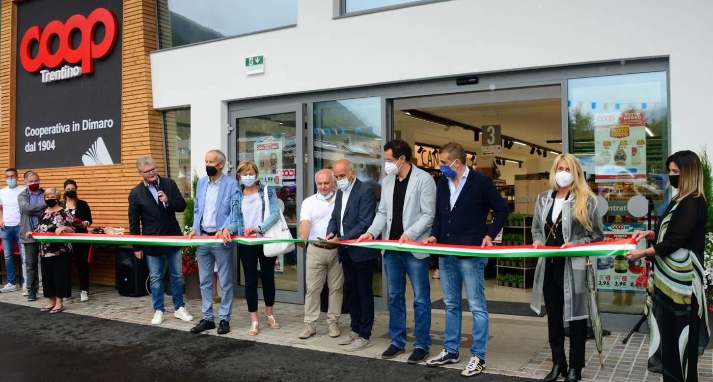 Inaugurato il nuovo punto vendita di Dimaro