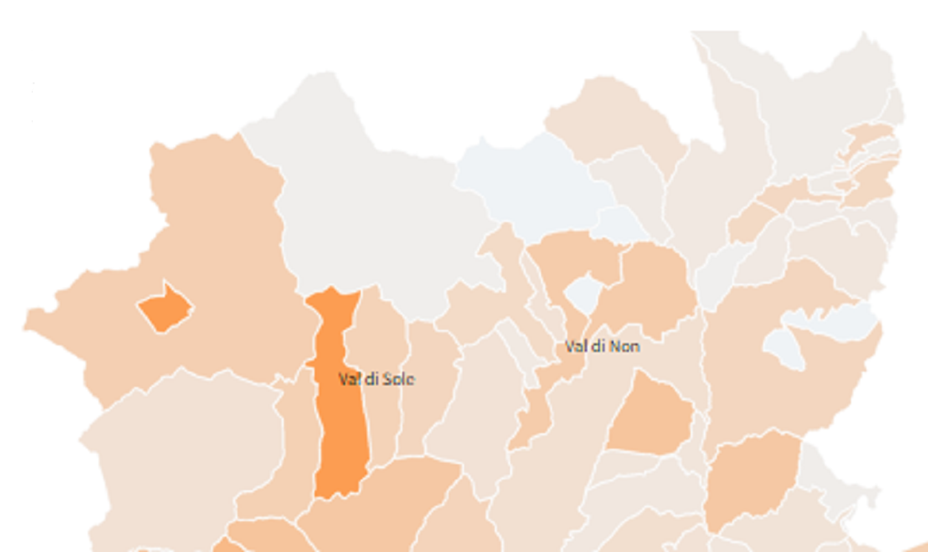 Covid19: boom di casi a Pellizzano