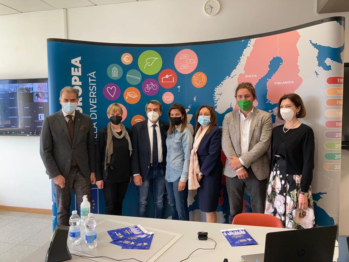 I ragazzi del Liceo Russell ambasciatori dell"UE