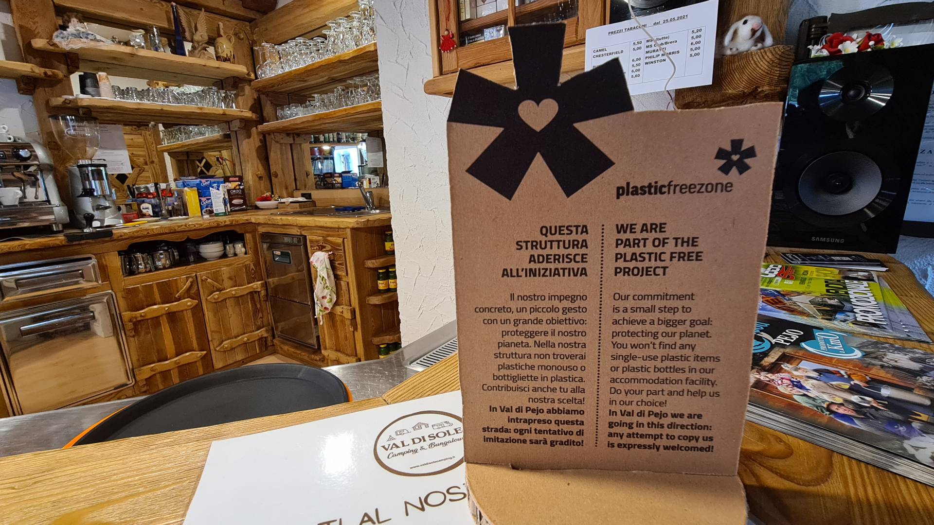 Alberghi: addio alla plastica