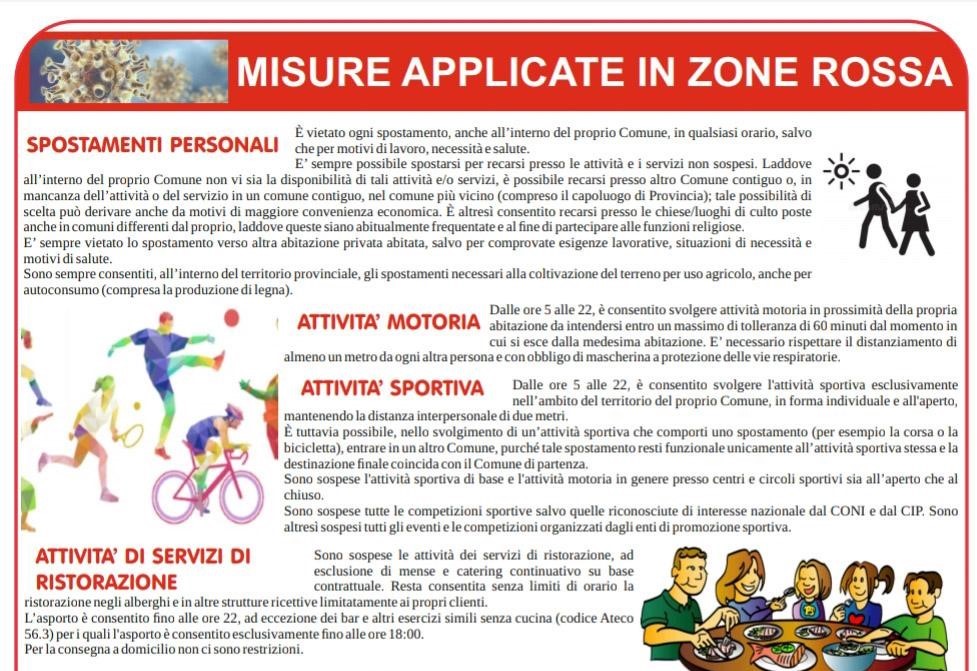 Da luned&igrave; il Trentino &egrave; in zona rossa