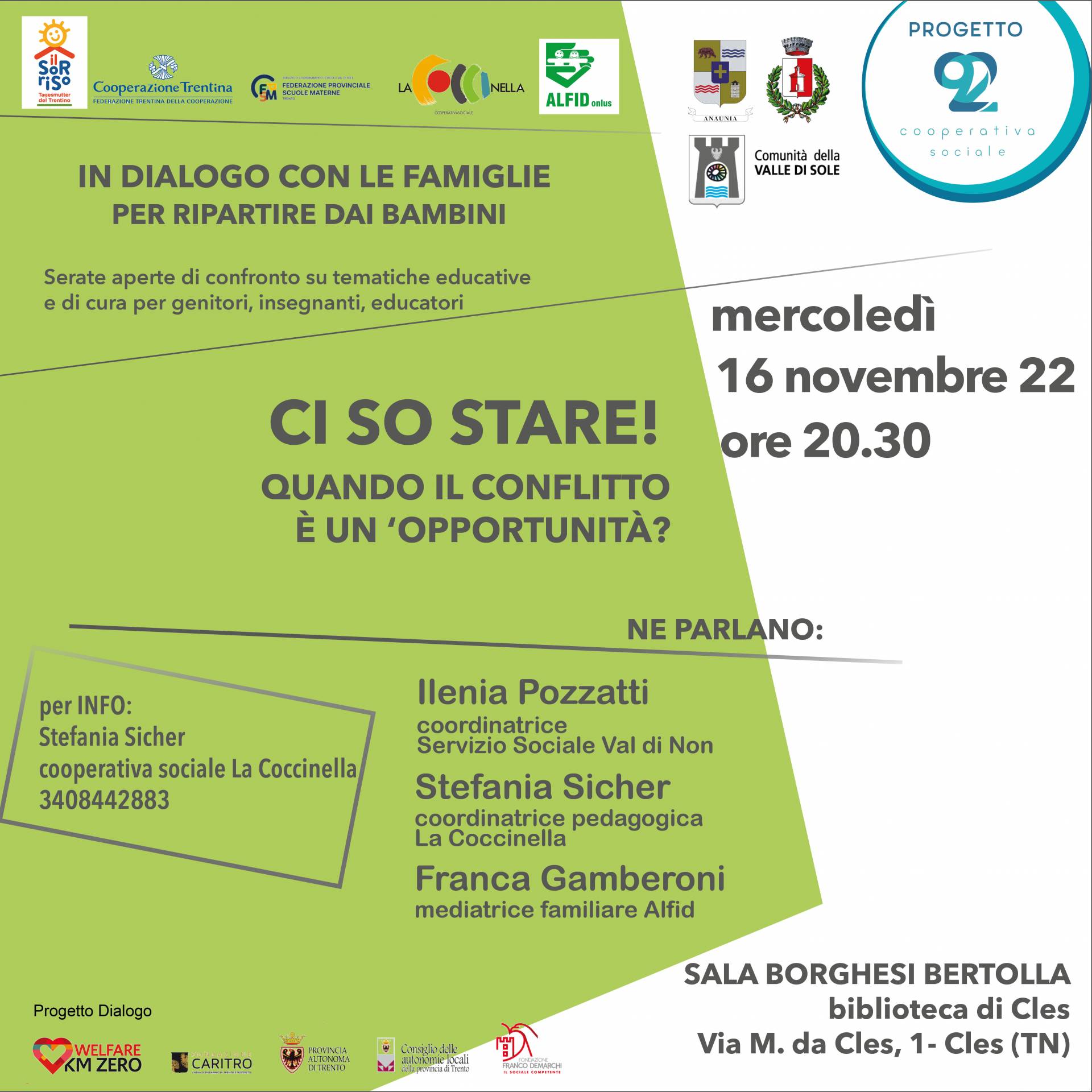 Ci so stare! Quando il conflitto diventa un"opportunit&agrave; ?