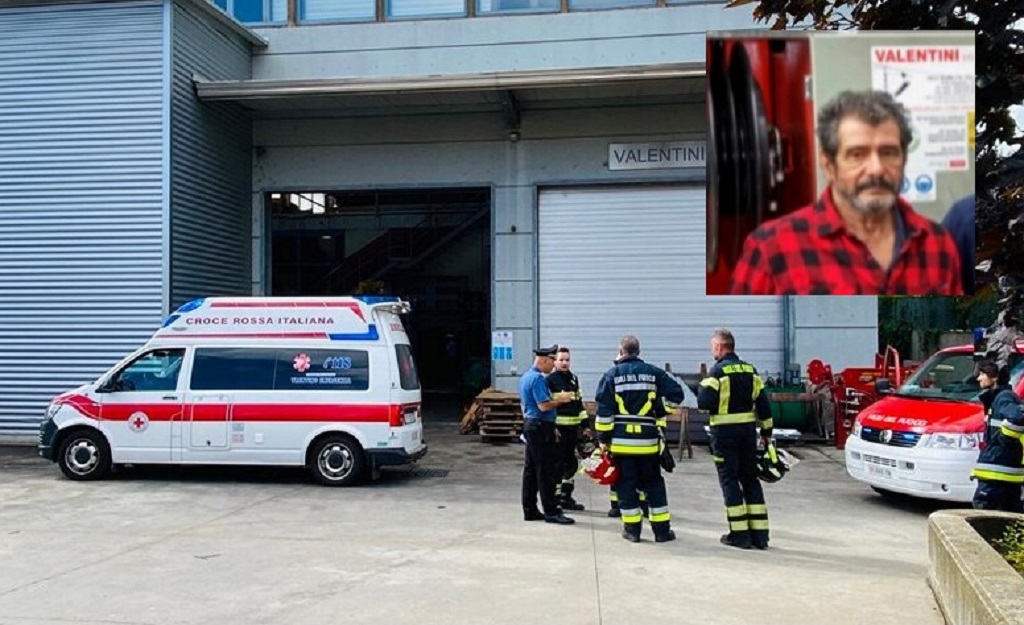 Tragedia sul lavoro a Cles. La vittima &egrave; Ilario Valentini