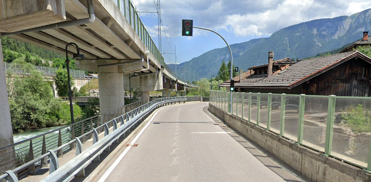 Si allarga la strada di Daolasa