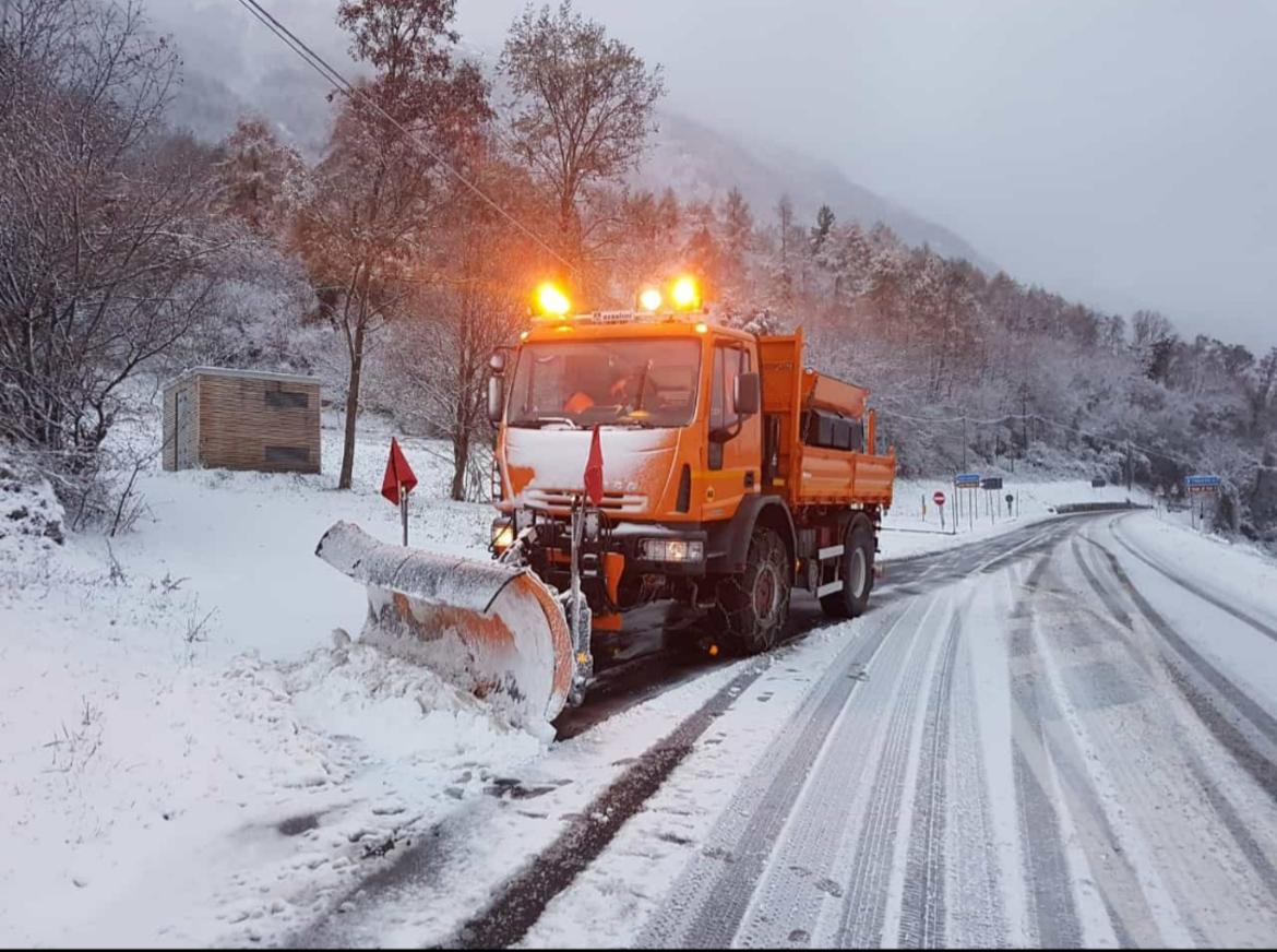 Neve in Trentino, traffico regolare
