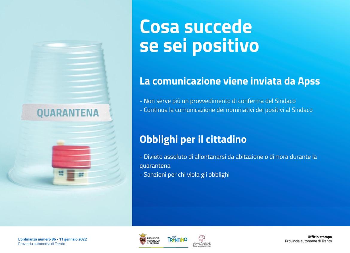 Covid, il presidente Fugatti ha firmato l'Ordinanza numero 86