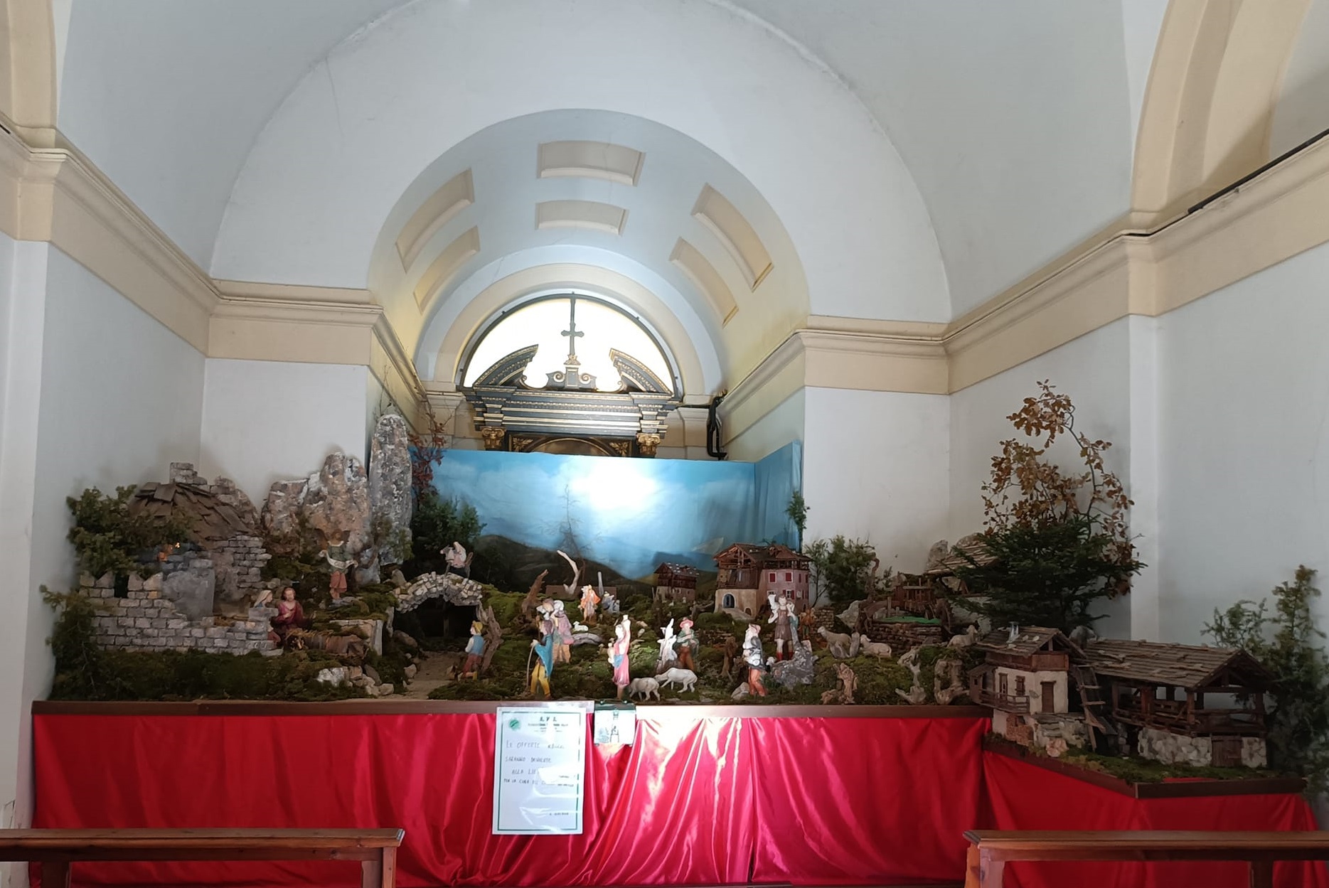 Torna a Cles il presepio alpino